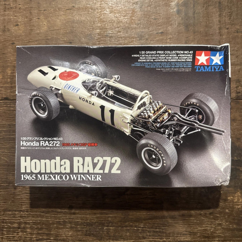 Tamiya Honda RA272 1/20 Model Kit 1965 Mexico Winner Ginther New