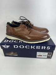 Dockers Edwin Lightweight Oxford Casual Dress Shoes Brown  Sz 13