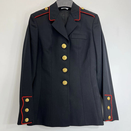 USMC Womens Dress Blues Uniform Coat Jacket Size 4R Marine Corps DSCP USA
