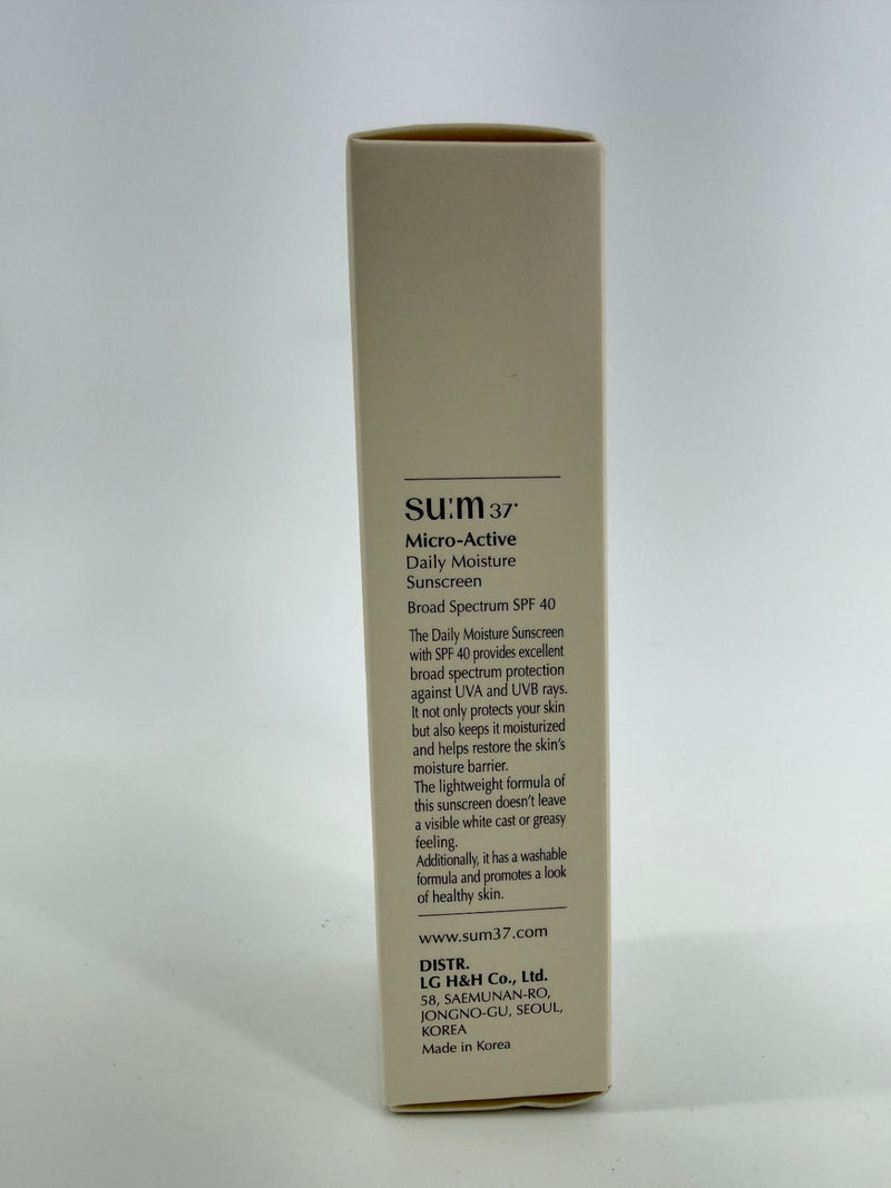 SU:M37 Micro-Active Daily Moisture Sunscreen, Korean Skincare