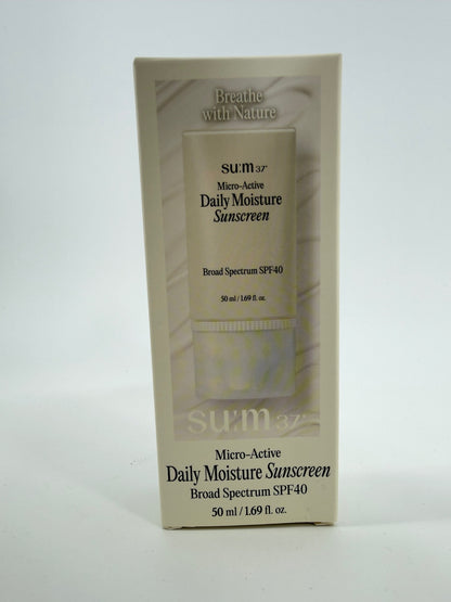 SU:M37 Micro-Active Daily Moisture Sunscreen, Korean Skincare 