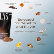 Atlas+ Coffee Superblend– Instant Mushroom Coffee with Lion’s Mane Exp ‘27-28