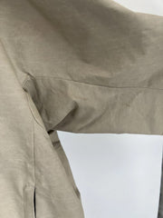 Nike Womens Energy Shield Premium Hooded Jacket Tan XL Italy $600 NWT