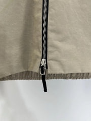 Nike Womens Energy Shield Premium Hooded Jacket Tan XL Italy $600 NWT