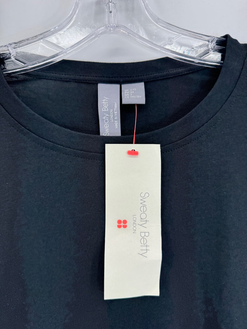 Sweaty Betty Essential Crop Long Sleeve T-shirt Sz XXS