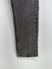 Calvin Klein Women's CKJ 021 Mid Rise Slim Leg Jeans, Bondi Black Sz 26