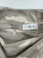 Athleta Elation Camo Legging 7/8th Size XS Taupe Ivory Camo NWT