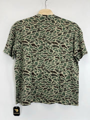 Burlebo T-Shirt Mens Duck Camo Pocket Short Sleeve NEW 2XL