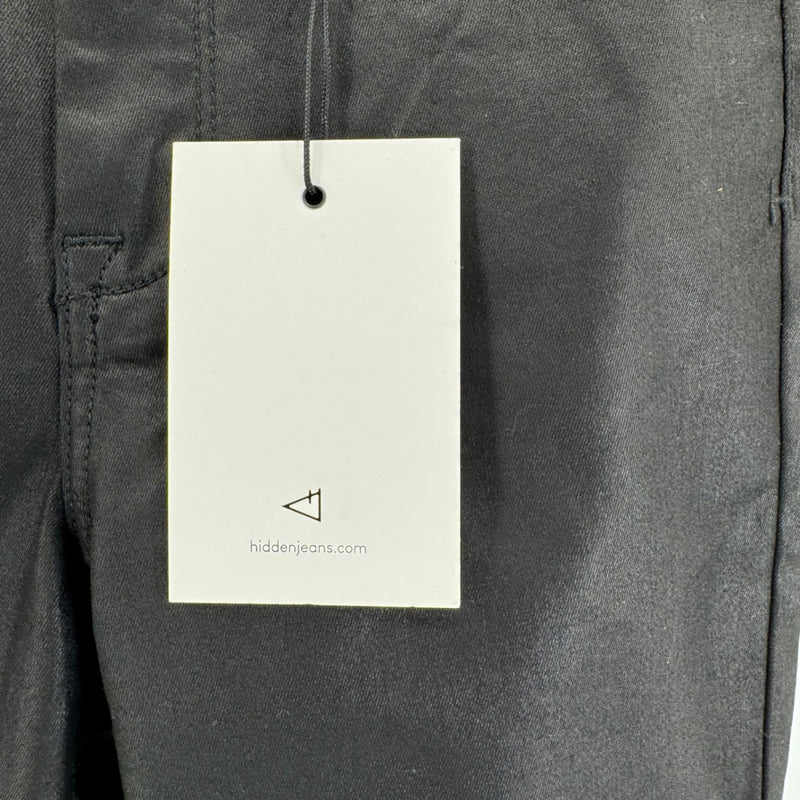 Hidden Jeans High Rise Skinny Black w/ Finish Jeans Sz 27