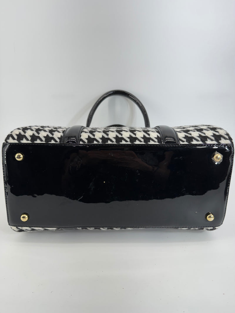 St. John Houndstooth Purse