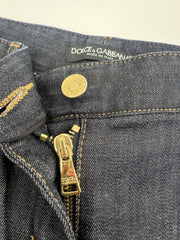Dolce & Gabbana Women’s Dark Wash Straight Leg Jeans Italy IT 42 US 6