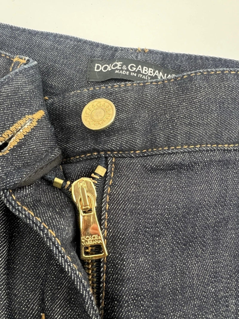 Dolce & Gabbana Women’s Dark Wash Straight Leg Jeans Italy IT 42 US 6