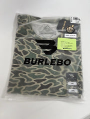 Burlebo T-Shirt Mens Duck Camo Pocket Short Sleeve NEW 2XL