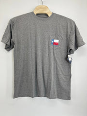 Burlebo Go To Hell, I’ll Go To Texas Tee Men’s Heather Gray SMALL