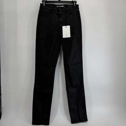 Hidden Jeans High Rise Skinny Black w/ Finish Jeans 27