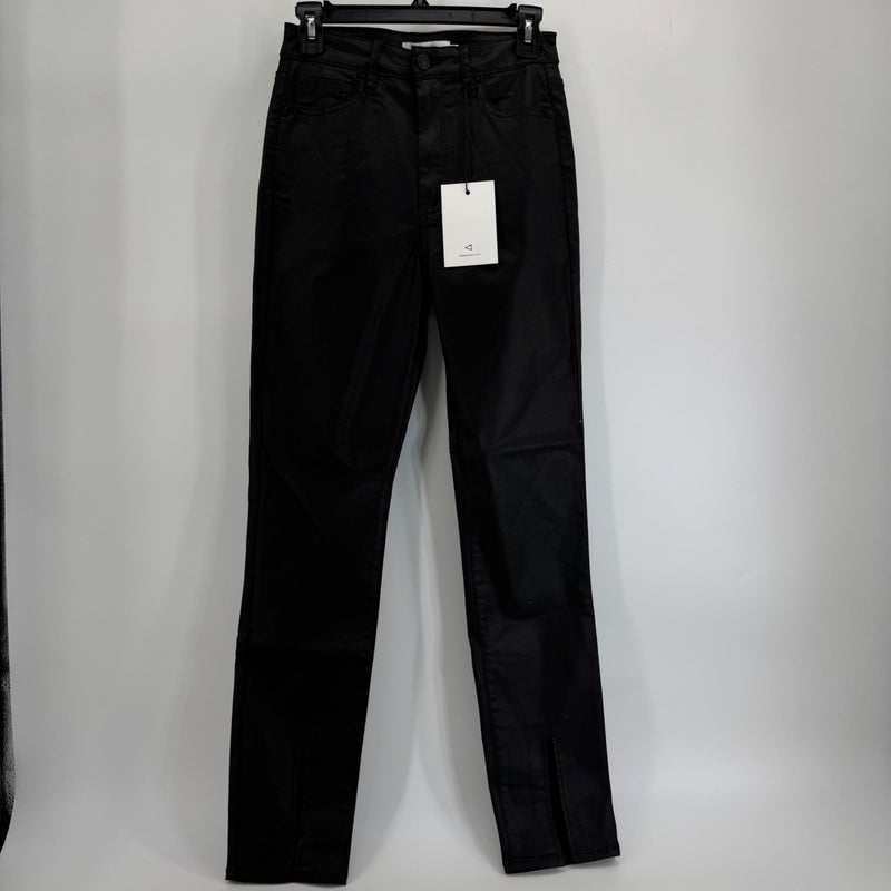 Hidden Jeans High Rise Skinny Black w/ Finish Jeans Sz 27