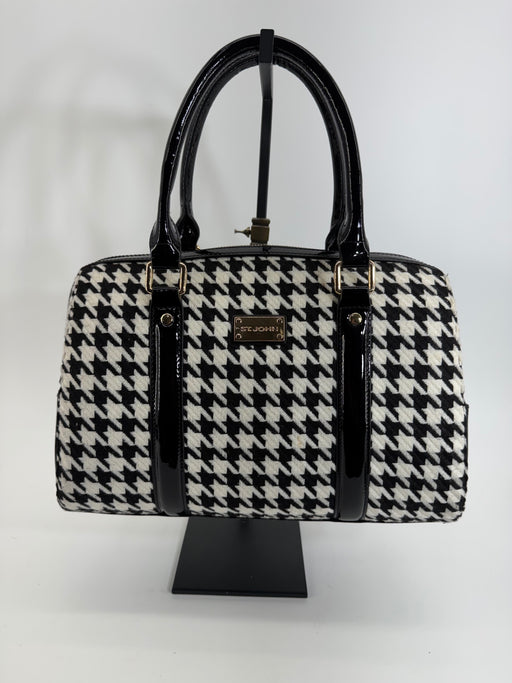 St. John Houndstooth Purse