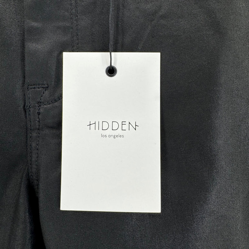 Hidden Jeans High Rise Skinny Black w/ Finish Jeans Sz 27