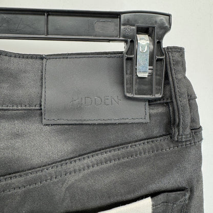 Hidden Jeans High Rise Skinny Black w/ Finish Jeans 27