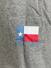 Burlebo Go To Hell, I’ll Go To Texas Tee Men’s Heather Gray SMALL