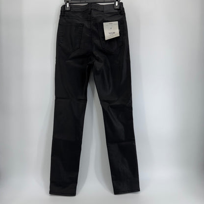 Hidden Jeans High Rise Skinny Black w/ Finish Jeans 27