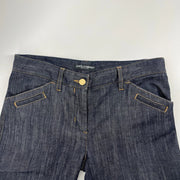 Dolce & Gabbana Women’s Dark Wash Straight Leg Jeans Italy IT 42 US 6