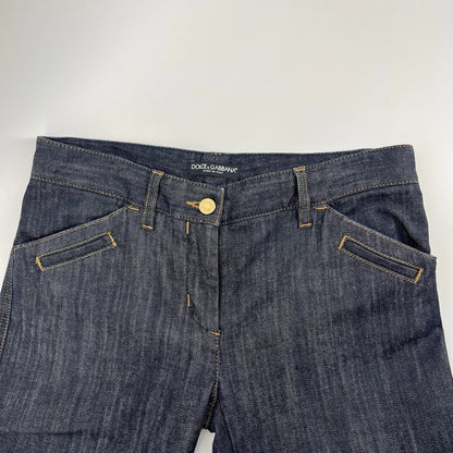 Dolce & Gabbana Women’s Dark Wash Straight Leg Jeans Italy IT 42 US 6