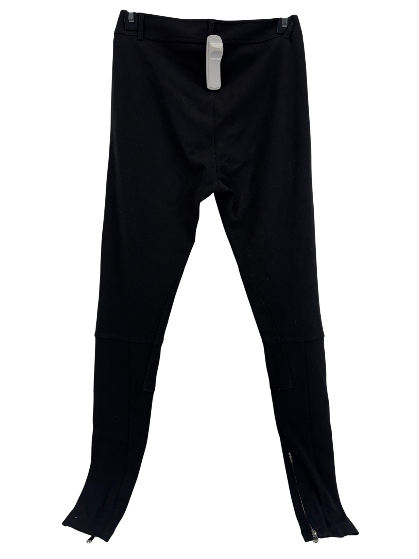 Moschino Black Knit Legging Pant w/ zip Cuff Sz XS