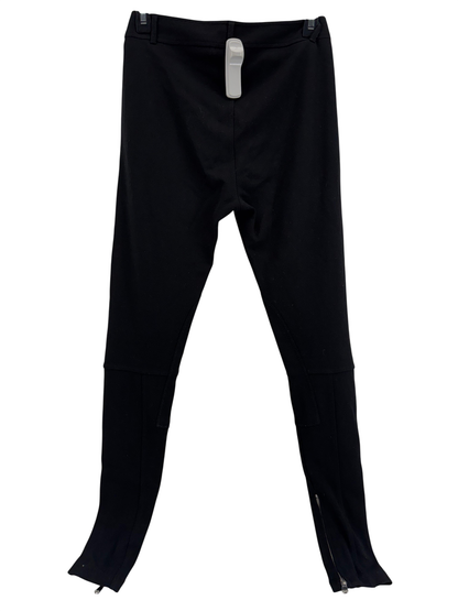 Moschino Black Knit Legging Pant w/ zip Cuff Sz XS