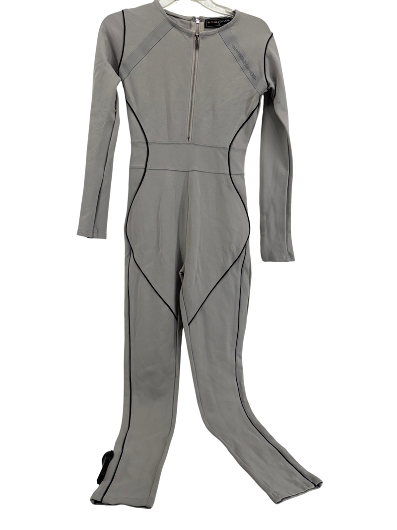 Manière De Voir Gray Jumpsuit Sz M