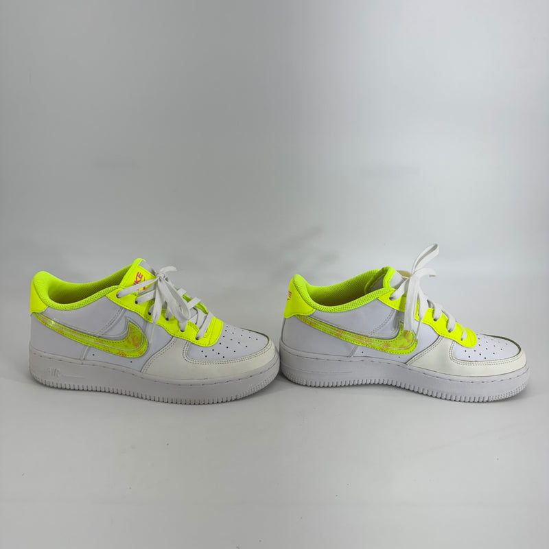 Nike AF 1 Low LV8 G8 White Volt Pink Sz 6.5Y