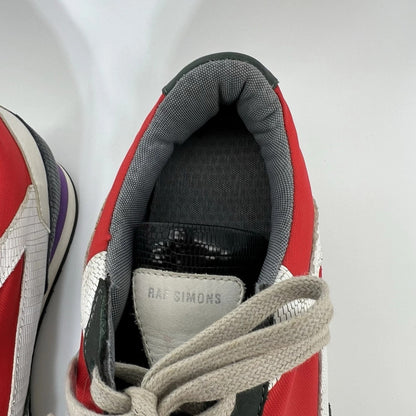 Raf Simons Men's Multicolor Lace-Up Sneakers – Size 44 (US 11) Rare LTD Edition