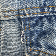 Vintage Levis Jacket Mens XL Blue Trucker Denim Western 80s Made in USA
