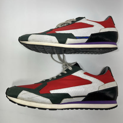 Raf Simons Men's Multicolor Lace-Up Sneakers – Size 44 (US 11) Rare LTD Edition