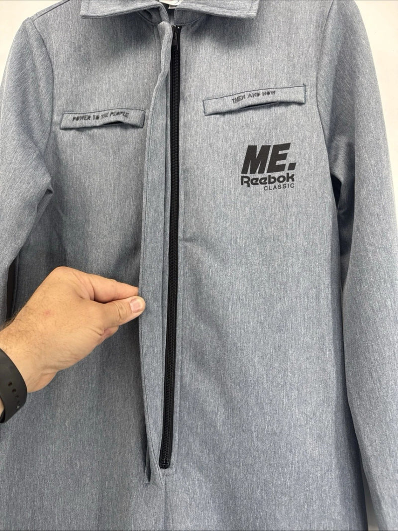 Reebok x Melody Ehsani ME Jumpsuit Gray/Blue Size Sm