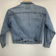 Vintage Levis Jacket Mens XL Blue Trucker Denim Western 80s Made in USA