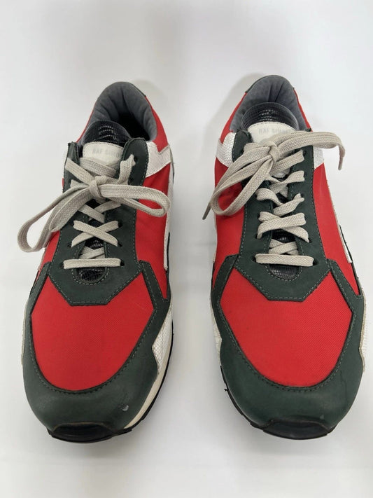 Raf Simons Men's Multicolor Lace-Up Sneakers – Size 44 (US 11) Rare LTD Edition