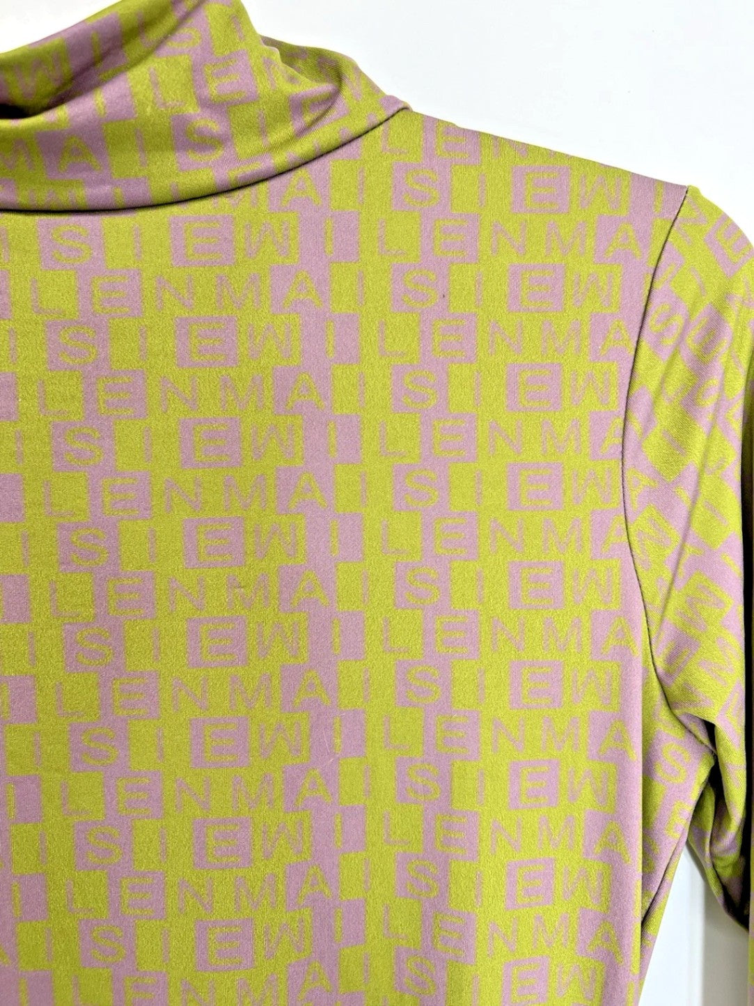 Maisie Wilen Body Shop Dress Size Medium NEW Green Bodycon Patterned