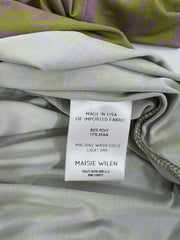 Maisie Wilen Body Shop Dress Size Medium NEW Green Bodycon Patterned