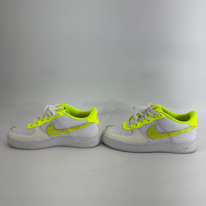 Nike AF 1 Low LV8 G8 White Volt Pink Sz 6.5Y