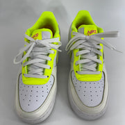Nike AF 1 Low LV8 G8 White Volt Pink Sz 6.5Y