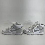 Nike Dunk High Silver Glitter Swoosh White and Photon Dust Color Sz 8