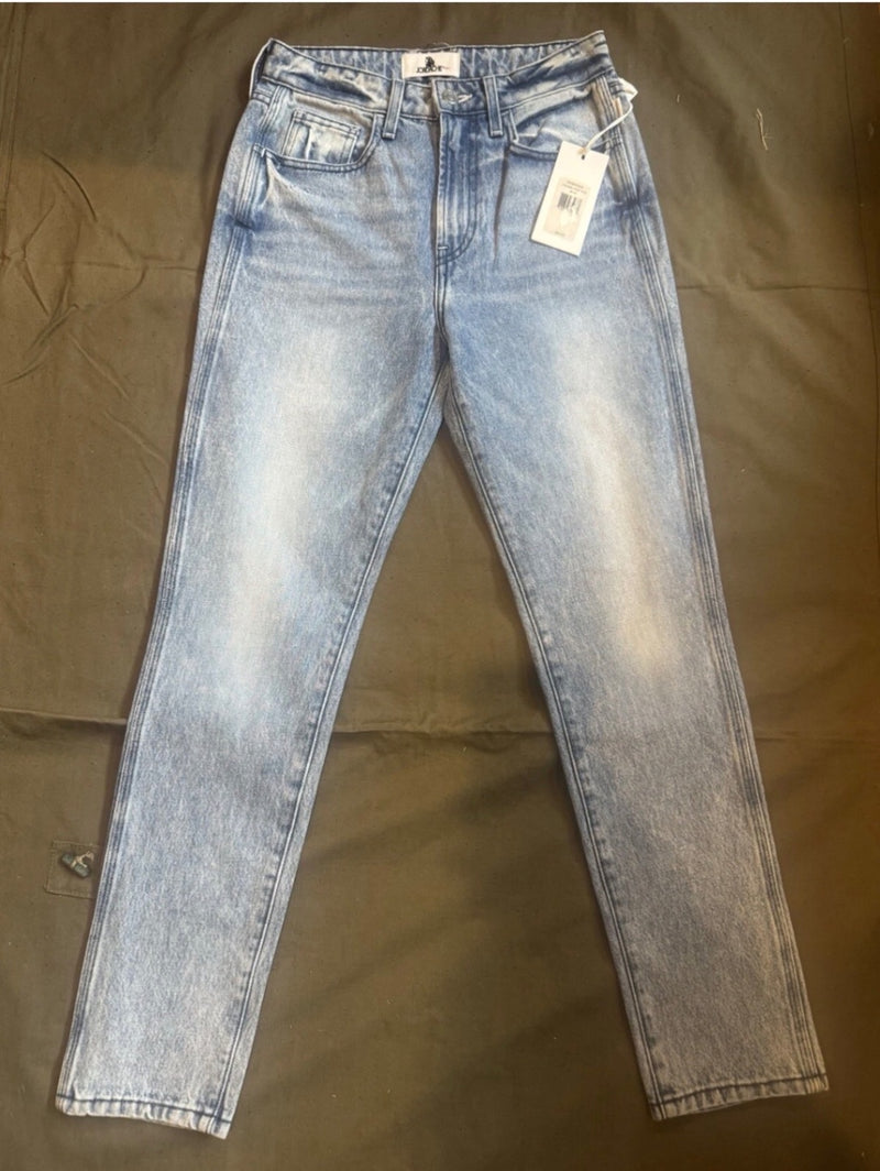 Jordache Neon PVC Pocket High Rise Crop Jeans Womens 25 Y2K Festival NWT