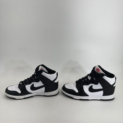 Nike Dunk High Sneaker Panda Black and White Sz 8