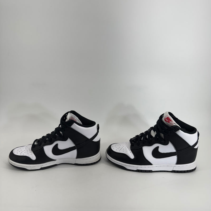Nike Dunk High Sneaker Panda Black and White Sz 8