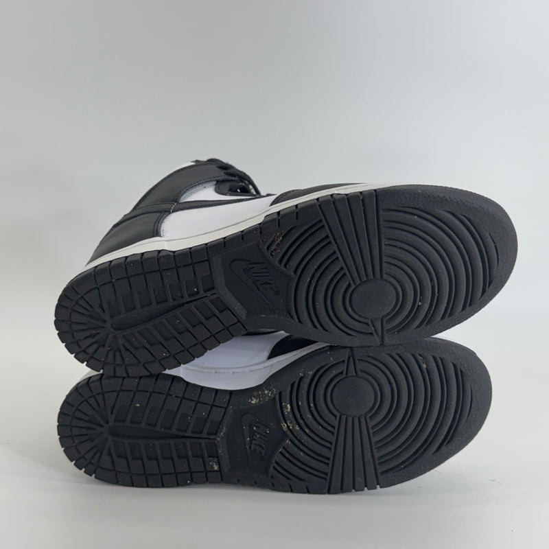 Nike Dunk High Sneaker Panda Black and White Sz 8