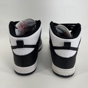 Nike Dunk High Sneaker Panda Black and White Sz 8