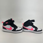 Nike Court Borough Mid 2 Black/Sunset Pule Sz 7Y