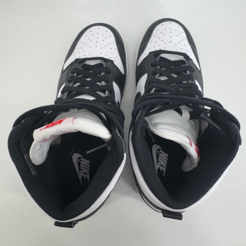 Nike Dunk High Sneaker Panda Black and White Sz 8
