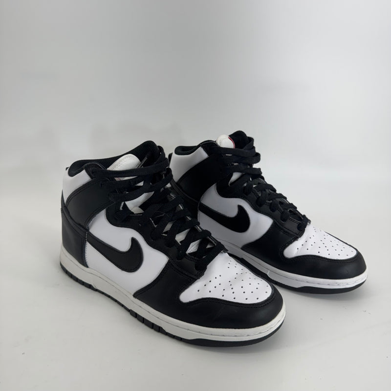 Nike Dunk High Sneaker Panda Black and White Sz 8